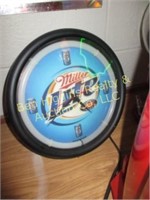 Miller Lite Neon Clock