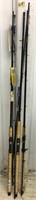 Lot of 3 new fishing poles, Silstar brand