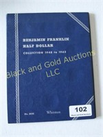Benjamin Franklin Half Dollar set 1948-1963
