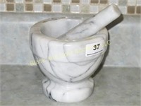 Marble Mortar & Pestle