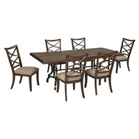Ashley D-713 Table & 6 Chairs