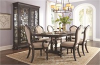 Samuel Lawrence Monarch 9 pc Table & 8 Chairs