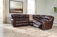 Ashley 512 Durablend Double Reclining Sectional