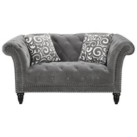 Elements Twain Chesterfield Tufted Love Seat