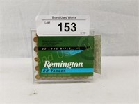 100 Rounds of Remington Target .22 LR 40 Gr.