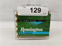 100 Rounds of Remington .22 LR Target Ammo 40 Gr.