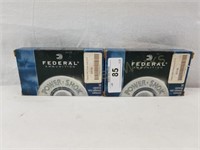 Lot of 2 boxes  Federal ammo 20 cartridges each bo