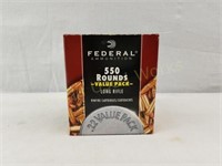 550 Rounds of Federal .22 LR 36 Gr. HP