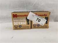 Lot of 2 boxes Hornady critical defense 32 H&R Mag