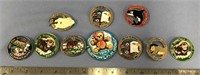Choice on 3 (162-164): 10 Fur Rondy pins