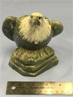 Soapstone eagle, 6" tall signed by artist