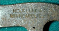 LUND PAT. 1909 combination tack hammer & puller