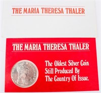 Coin Maria Theresa Thaler Silver Coin