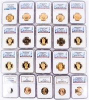 Coin NGC Certified Presidential $'s & More 20 Pcs