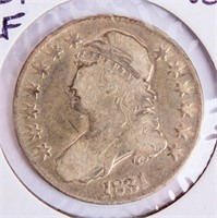 Coin 1831 Bust Half Dollar Graded Fine