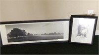 Set of Two framed Photographs