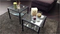 Set of End Tables - Matches lot 14 & 41