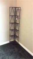 Folding Metal Corner Shelf
