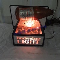 Budweiser clock light