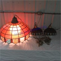 3 Old Style hanging lights