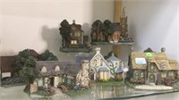 THOMAS KINKADE 6 PC HAWTHORN VILLAGE BUILDINGS