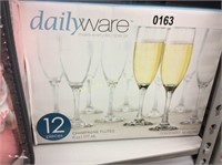 Daily Ware 12 pc. Champagne flutes *see desc
