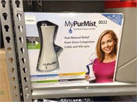 MyPurMist Hand Held Steam Inhaler $149 Ret