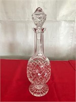 Waterford signed decanter 13"