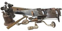 Antique Torches & Tools