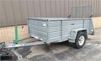 Utility Trailer with Ramp