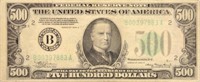 1934-A $500 Federal Reserve Note.