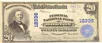 Series 1902 $20.00 National Currency.