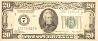 1928 $20.00 Federal Reserve Note