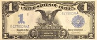 A 2nd UNC 1899 Black Eagle $1.00.