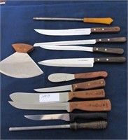 12 Pc Knives and Accessories