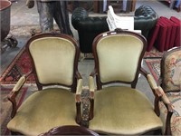 PR FRENCH STYLE BEDROOM CHAIRS