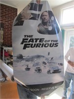 Fate of the Furious Poster 24 in. wide