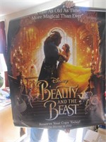 Beauty & The Beast Poster 36 in. wide