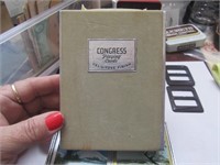 Vtg. Congress Playing Cards