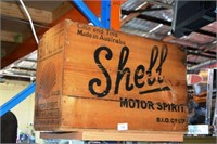 Single shell motorspirit wooden crate
