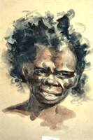 Garnet Agnew, portrait of an Aboriginal child,