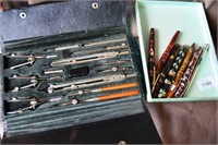 Collection of 6 vintage fountain pens