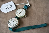 2 vintage wrist watches,