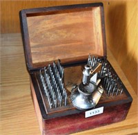 Vintage watchmakers staking set