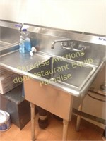 *Prep sink with left drainboard