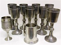 Pewter Goblets & Cups (AS IS)