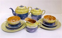 Japanese Lusterware Tea for Two Set