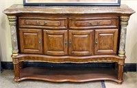 Michael Amini Exquisite Buffet with Marble