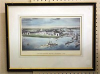 United States Naval Academy 1908 Framed