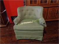 Green Parlor Arm Chair